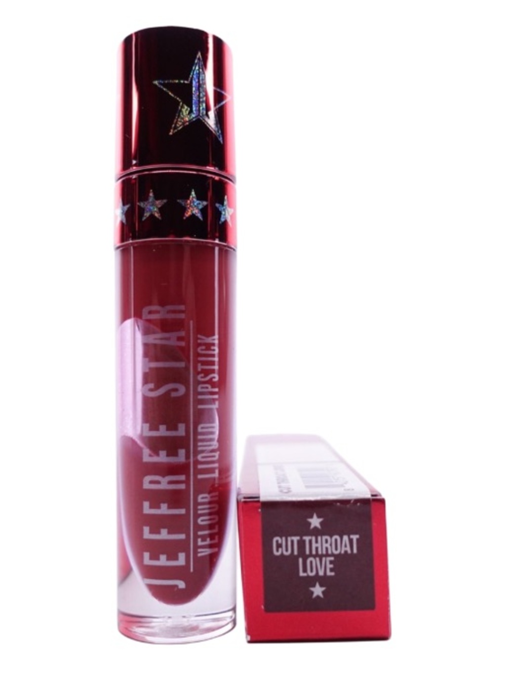 Jeffree Star Velour Liquid Lipstick - Cut Throat Love Red. NEW in box.